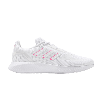 Pre-owned Adidas Originals Wmns Runfalcon 2.0 'white Screaming Pink'