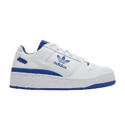 Pre-owned Adidas Originals Wmns Forum Bold 'white Royal Blue'
