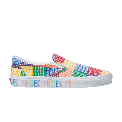 Pre-owned Vans Classic Slip-on 'pride' In Multi-color