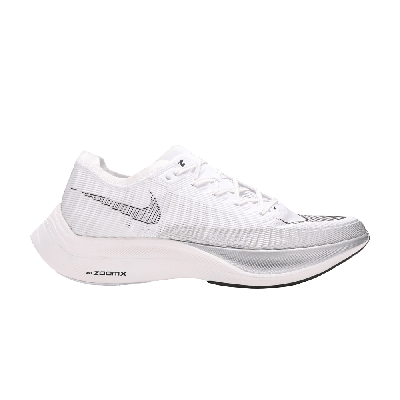 Pre-owned Nike Zoomx Vaporfly Next% 2 'white Metallic Silver'