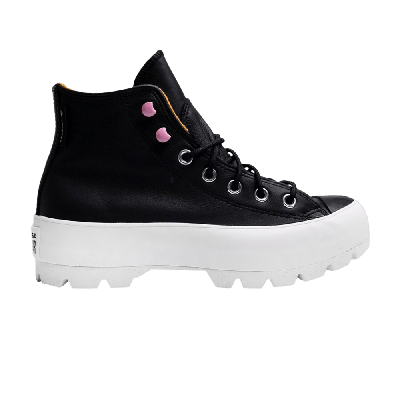 Pre-owned Converse Wmns Chuck Taylor All Star Lugged Winter High Gtx 'black Saffron Yellow'