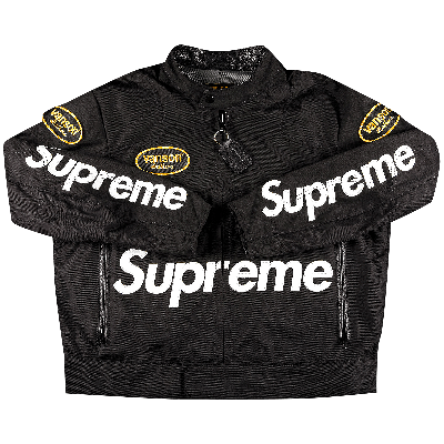Pre-owned Supreme X Vanson Leathers Cordura Jacket 'black'
