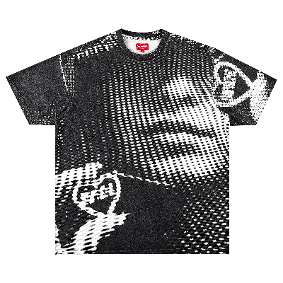 Pre-owned Supreme Kim Necklace Short-sleeve Top 'black'