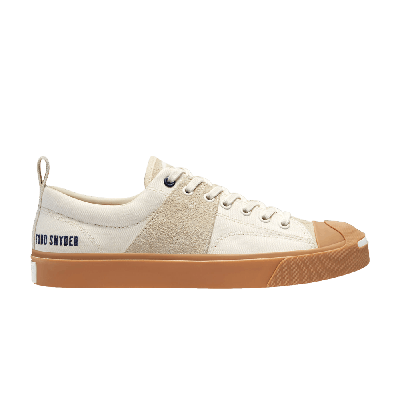 Pre-owned Converse Todd Snyder X Jack Purcell 'egret Gum' In Cream