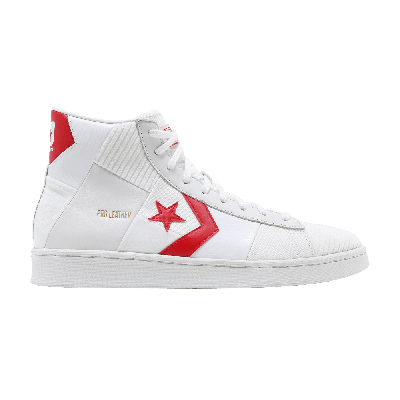 Pre-owned Converse Pro Leather High 'summer Drip - White University Red'