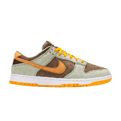 Pre-owned Nike Dunk Low 'dusty Olive' In Green