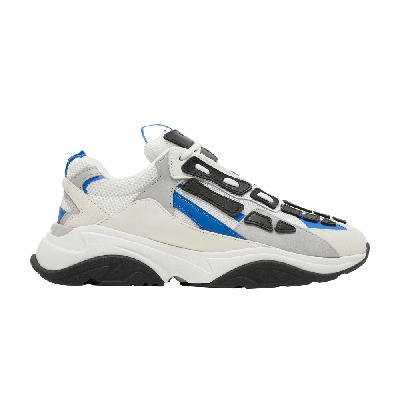 Pre-owned Amiri Bone Runner 'blue' In White