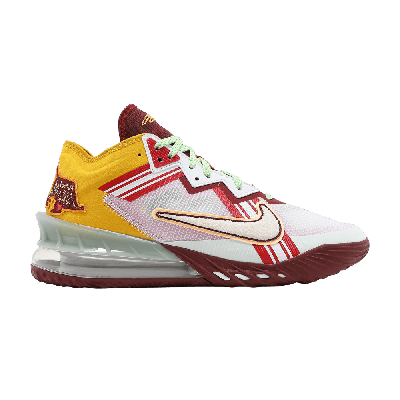 Pre-owned Nike Mimi Plange X Lebron 18 Low 'higher Learning' In White