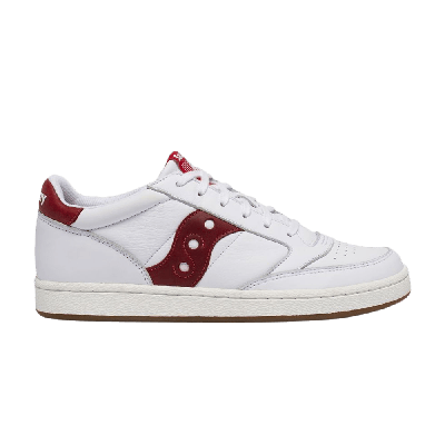 Pre-owned Saucony Jazz Court 'white Red'