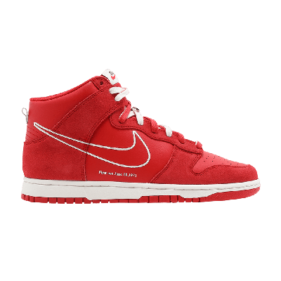 Pre-owned Nike Dunk High Se 'first Use Pack - University Red'