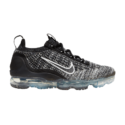 Pre-owned Nike Wmns Air Vapormax 2021 Flyknit 'oreo' In Black