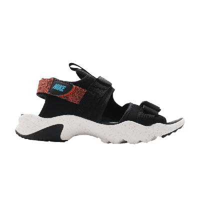 Pre-owned Nike Canyon Sandal 'black Chlorine Blue'