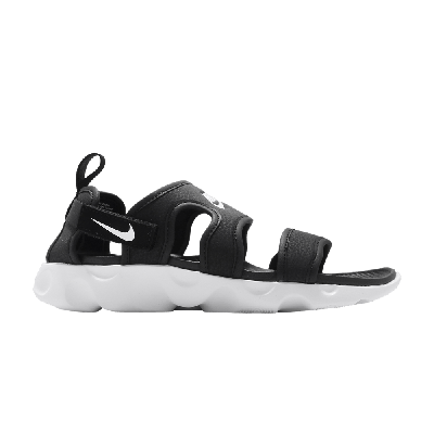 Pre-owned Nike Wmns Owaysis Sandal 'black White'