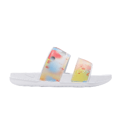 Pre-owned Nike Wmns Offcourt Duo Slide 'paint Splatter' In Multi-color
