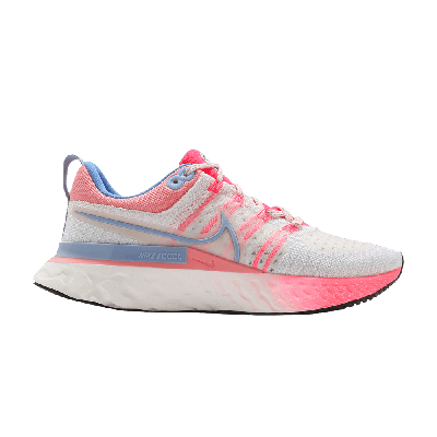 Pre-owned Nike Wmns React Infinity Run Flyknit 2 'racer Pink' In Cream