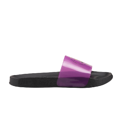 Pre-owned Puma Leadcat Slide 'pride' In Purple