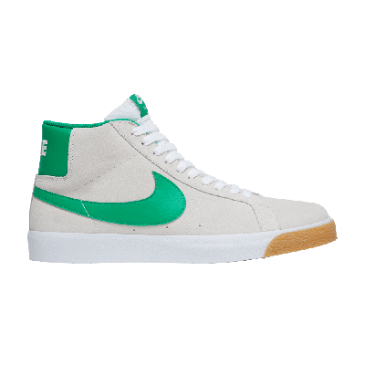 Pre-owned Nike Zoom Blazer Mid Sb 'white Lucky Green'