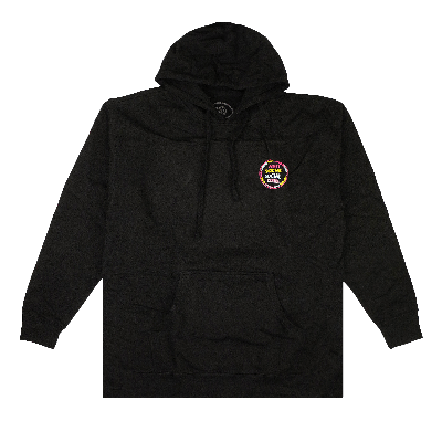 Pre-owned Anti Social Social Club What Happens Hoodie 'black'