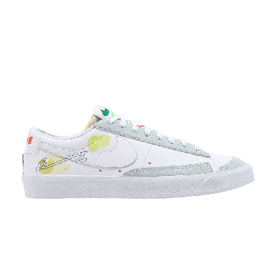 Pre-owned Nike Mayumi Yamase X Blazer Low '77 Flyleather 'earth Day' In White