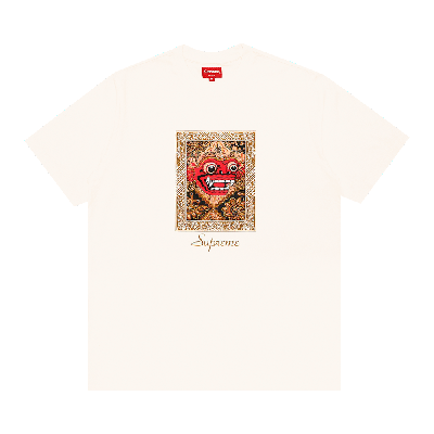 Pre-owned Supreme Barong Patch Short-sleeve Top 'white'