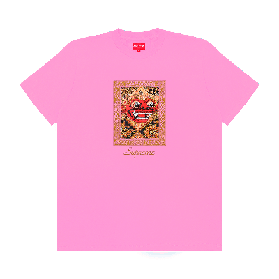 Pre-owned Supreme Barong Patch Short-sleeve Top 'lilac' In Purple