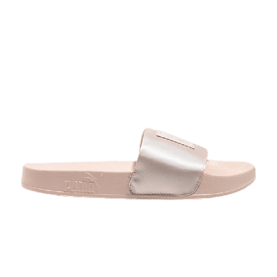 Pre-owned Puma Wmns Leadcat Satin Slide 'pearl' In Pink