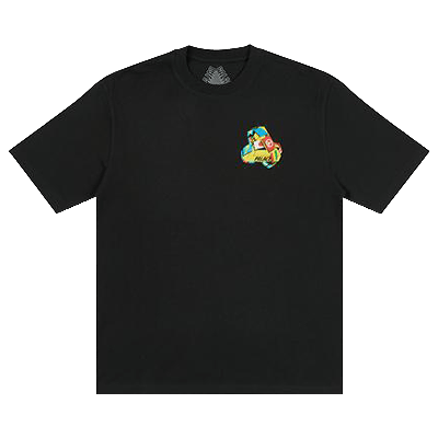 Pre-owned Palace Tri-flag T-shirt 'black'