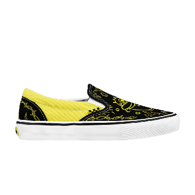 Pre-owned Vans Mike Gigliotti X Spongebob Squarepants X Skate Slip-on In Yellow