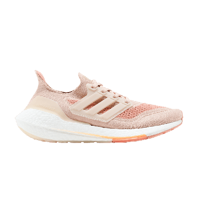 Pre-owned Adidas Originals Wmns Ultraboost 21 'halo Blush' In Pink