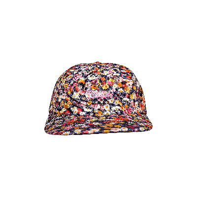 Pre-owned Supreme Liberty Floral 6-panel 'navy' In Multi-color
