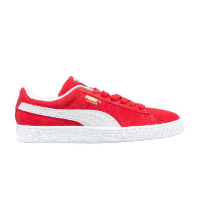 Pre-owned Puma Suede Classic+ 'team Regal Red'