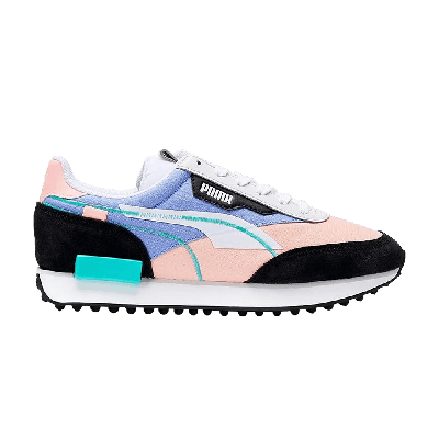 Pre-owned Puma Wmns Future Rider Twofold 'elektro Peach Pool' In Pink
