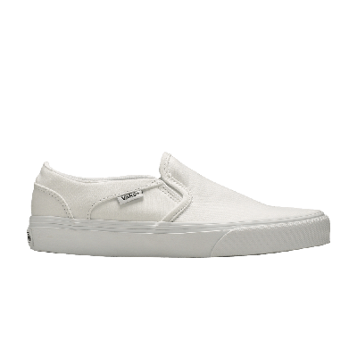 Pre-owned Vans Wmns Asher 'white Canvas'