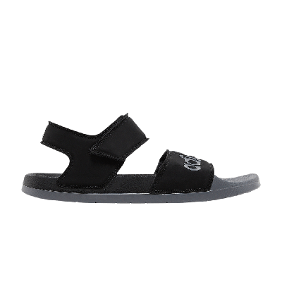 Pre-owned Adidas Originals Adilette Sandal 'black Grey'