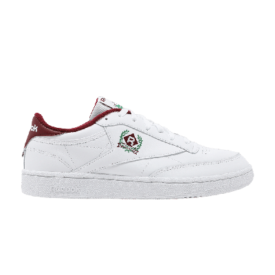 Pre-owned Reebok Club C 85 'og Crest - White Classic Burgundy'