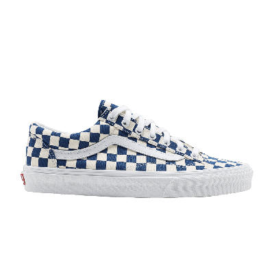Pre-owned Vans Style 36 'checkerboard - True Blue' In Black