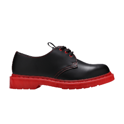 Pre-owned Dr. Martens Clot X 1461 'black Red'