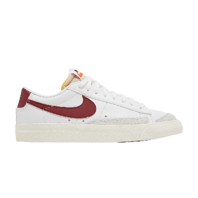 Pre-owned Nike Wmns Blazer Low '77 'white Team Red'