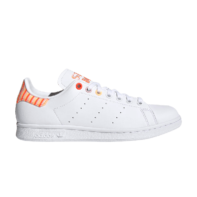 Pre-owned Adidas Originals Wmns Stan Smith 'white Pink Solar Red'