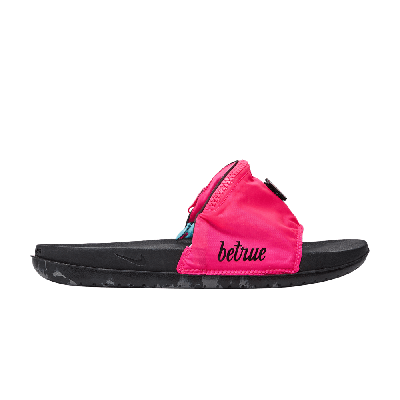 Pre-owned Nike Offcourt Slide 'be True' In Pink