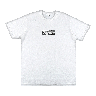 Pre-owned Supreme X Emilio Pucci Box Logo Tee 'white/black'