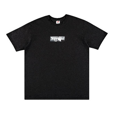 Pre-owned Supreme X Emilio Pucci Box Logo Tee 'black/black'