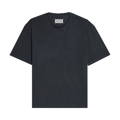 Pre-owned Maison Margiela Washed T-shirt 'anthracite' In Grey