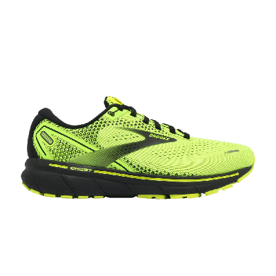 Pre-owned Brooks Ghost 14 'neon Yellow'