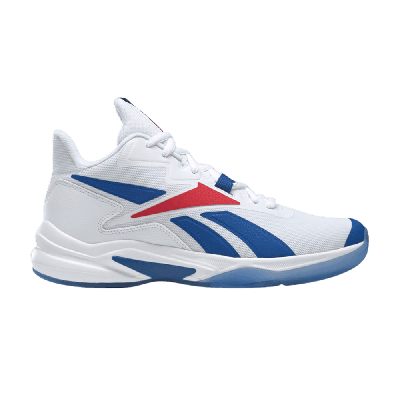 Pre-owned Reebok More Buckets 'white Vector Blue Red'