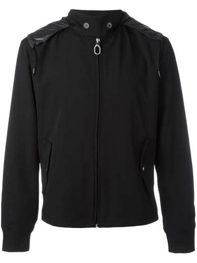 Lanvin Technical Gabardine Windbreaker In Black