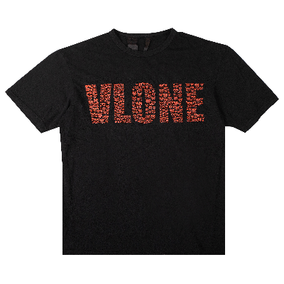 Pre-owned Vlone Skull T-shirt 'black/red'