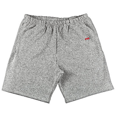 Pre-owned Supreme Small Box Sweatshort 'heather Grey'