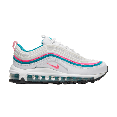 Pre-owned Nike Wmns Air Max 97 'white Pink Turbo Green'