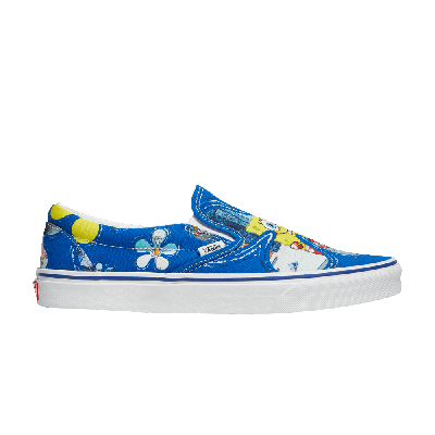 Pre-owned Vans Spongebob Squarepants X Classic Slip-on 'alohabob' In Blue